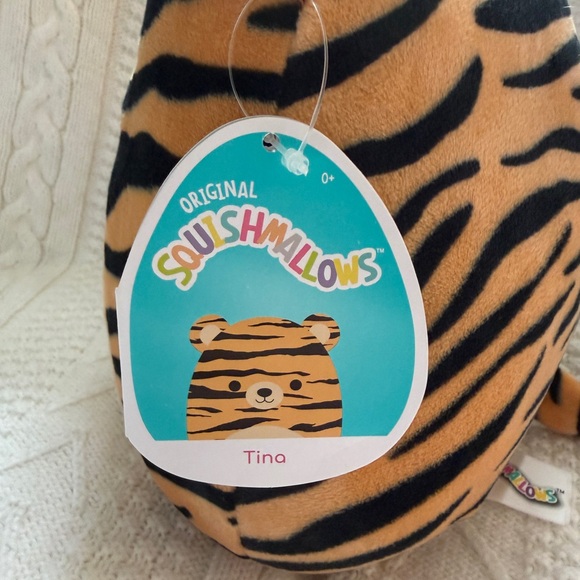 Tina the Tiger 8” Stuffed Plush - Picture 3 of 3